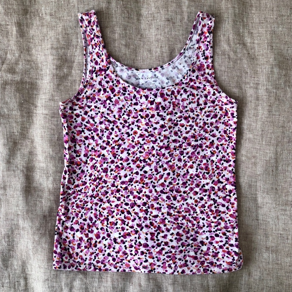 Ann Taylor cotton tank top 🛍